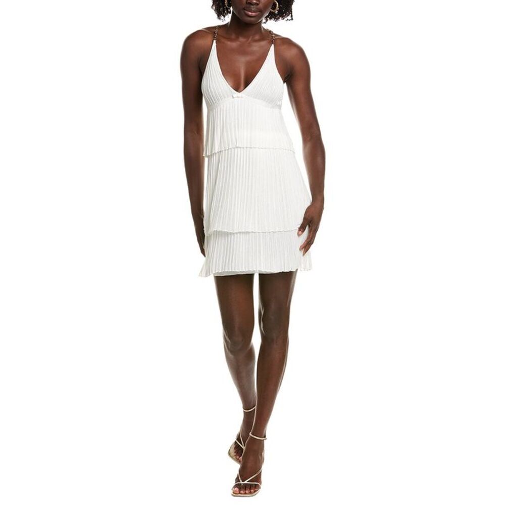 Alexis Womens Brunia Short Dress, White